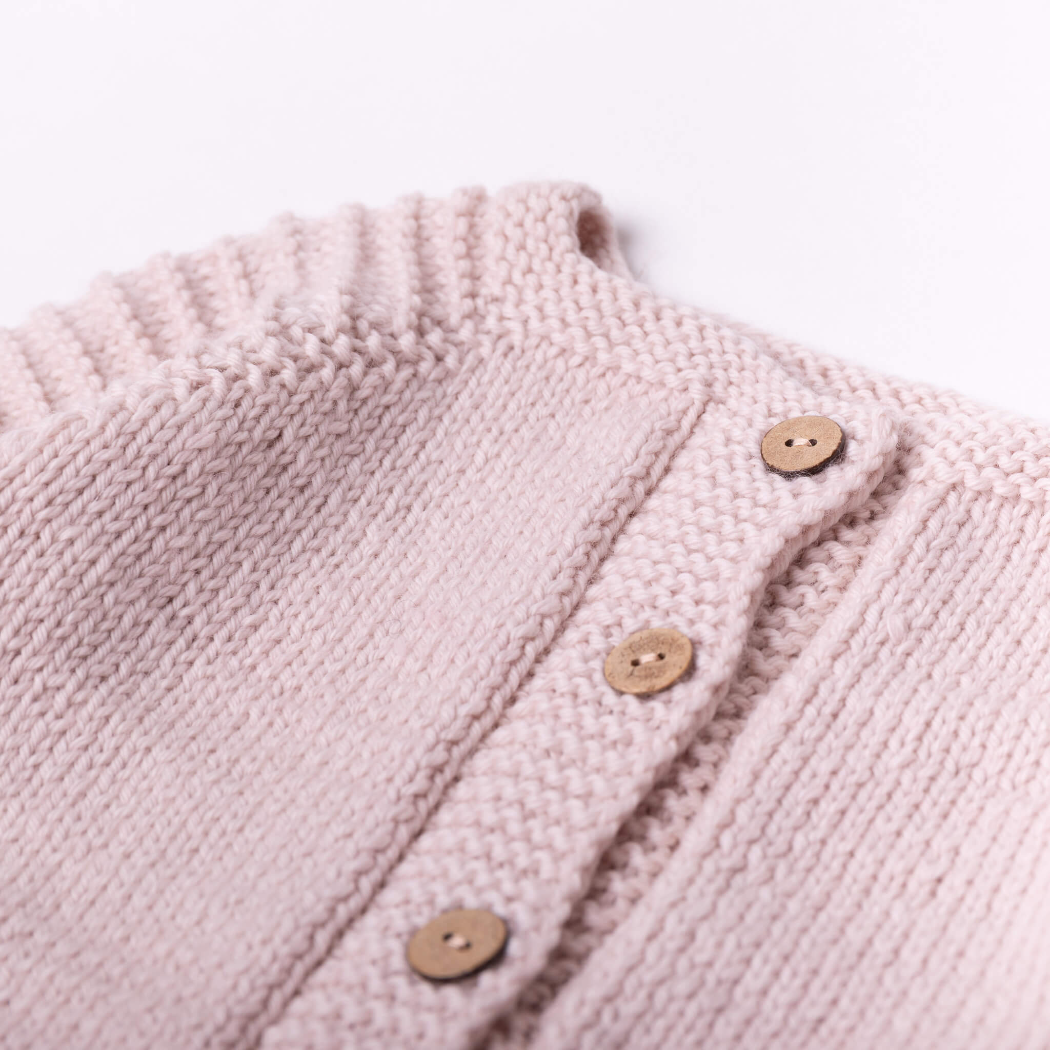 Strickjacke GOTS Bio-Merinowolle