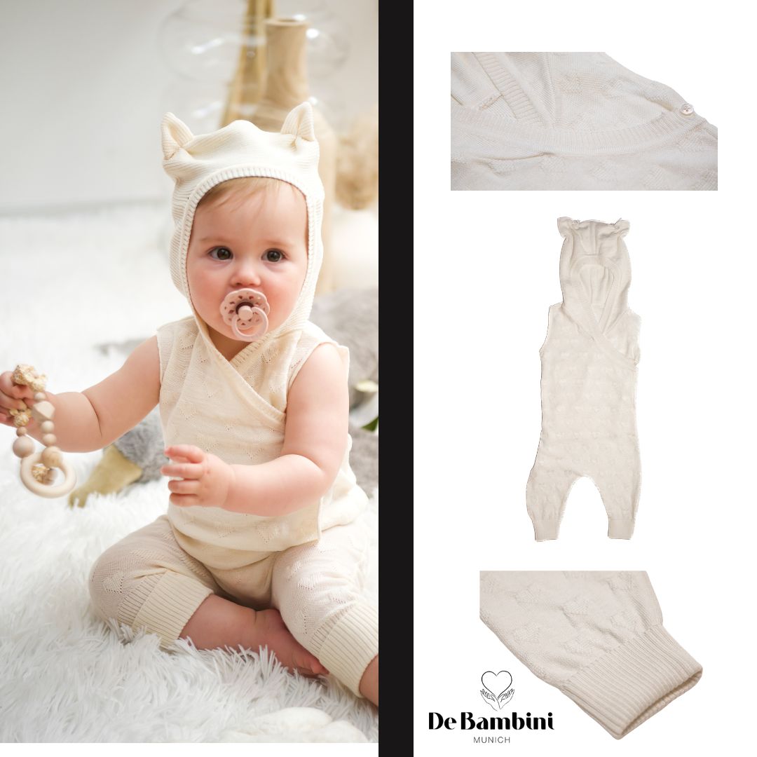 Jumpsuit aus feinster Merinowolle Made in Germany