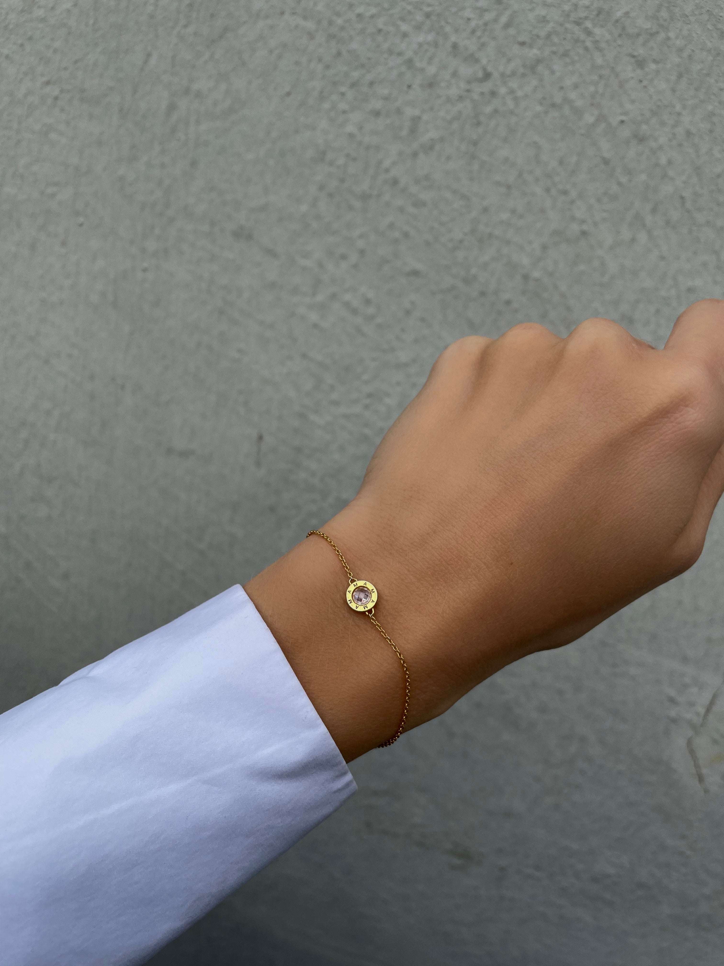 Engraved Elegance MAMA Armband x paulinakart - Limited Edition