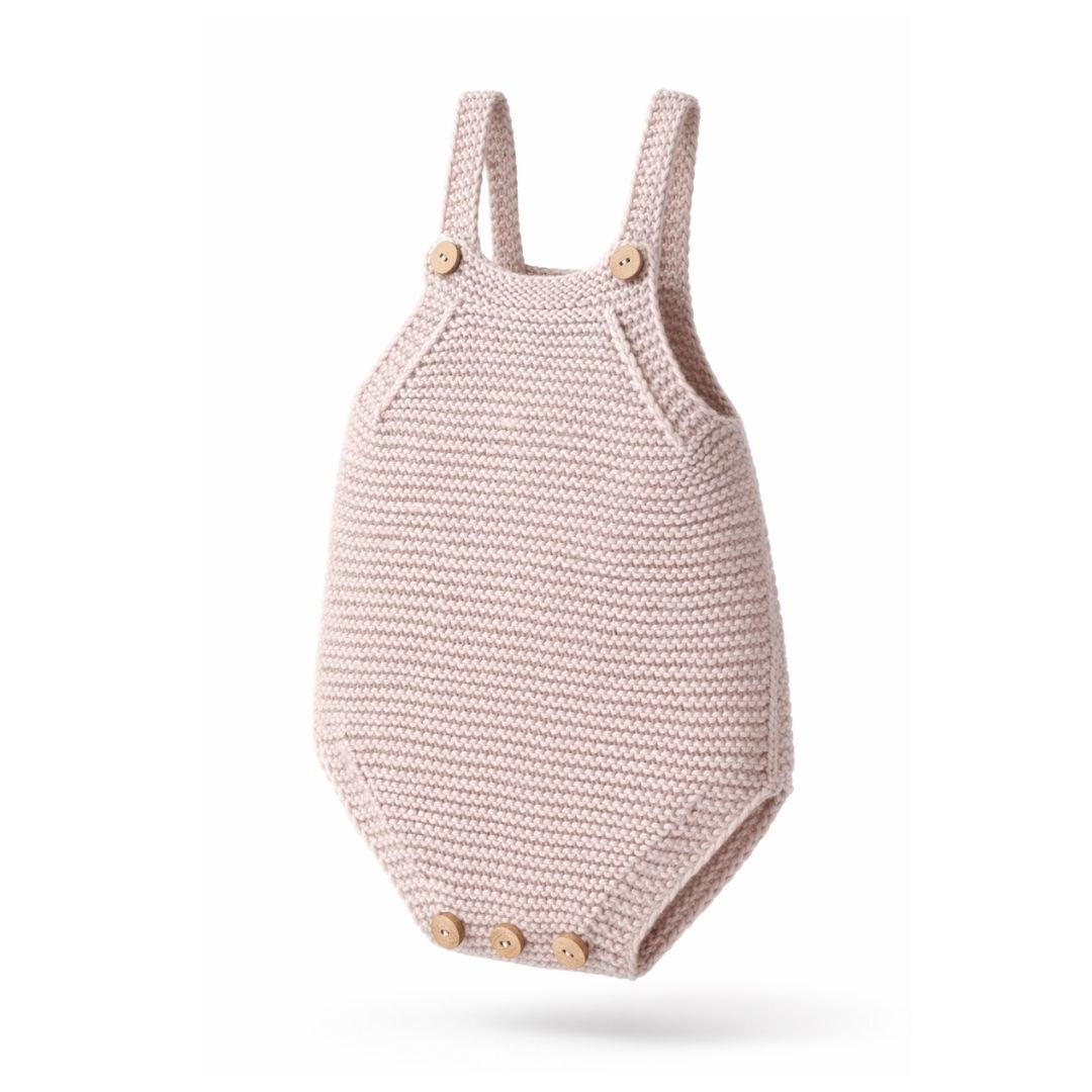 Baby Strickbody aus Bio-Merinowolle (GOTS) | Handgestrickt | De Bambini Munich