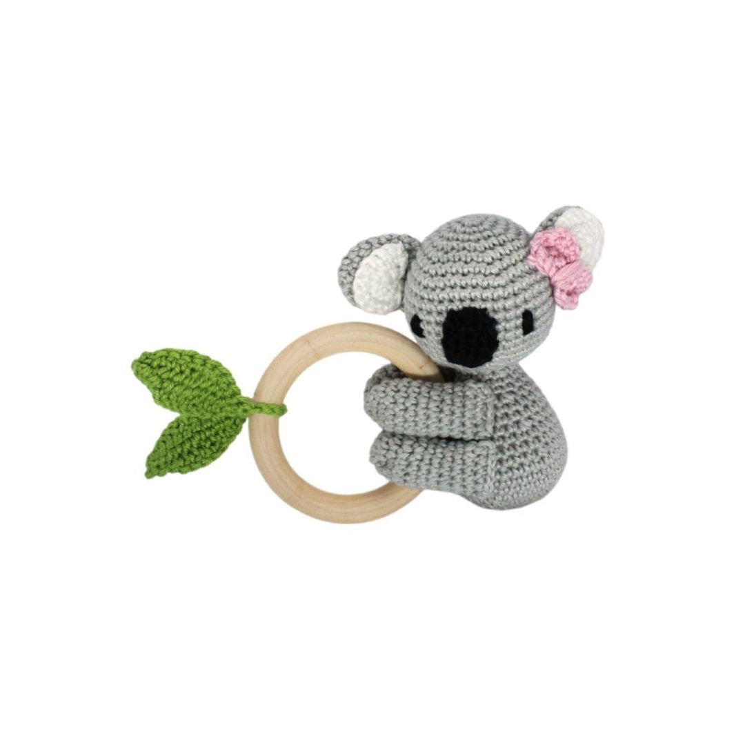 Häkelrassel Koala Mädchen - Handmade