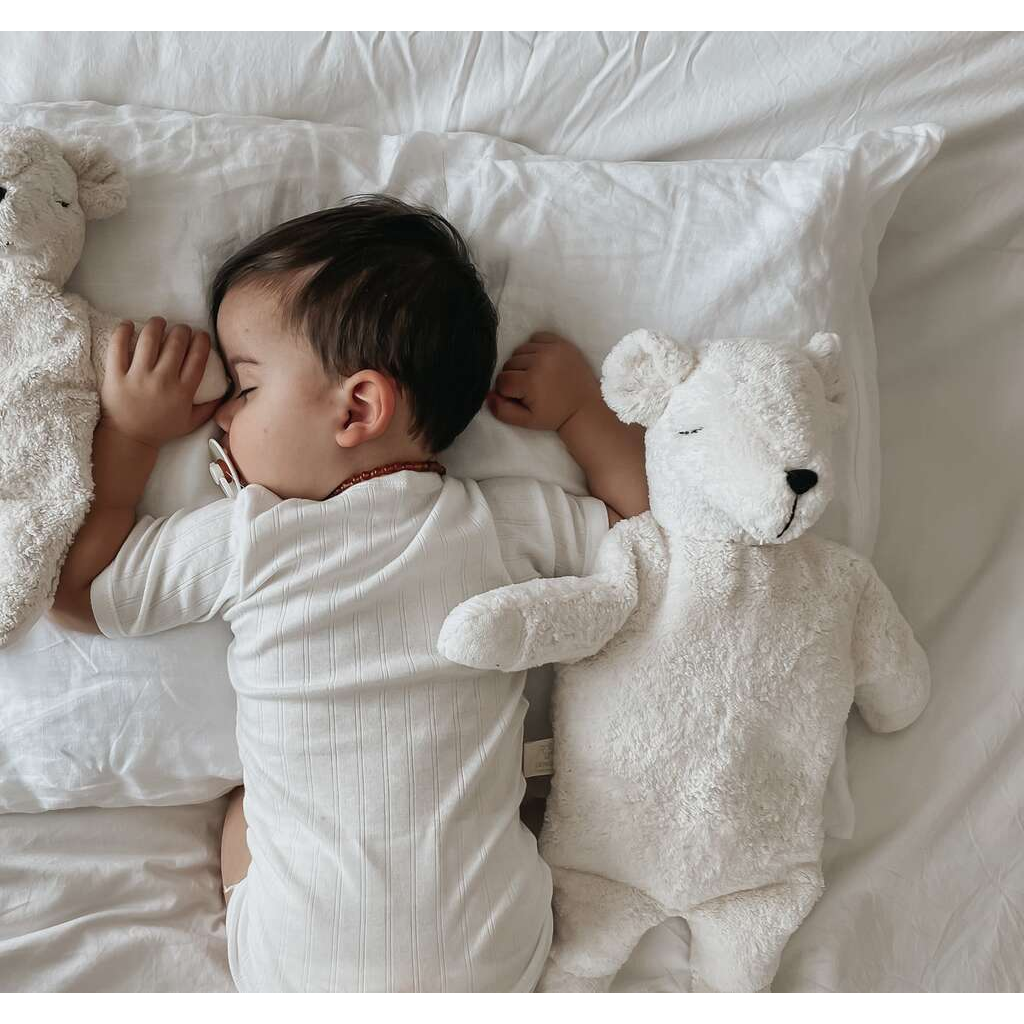 Kleines Kuscheltier Eisbär