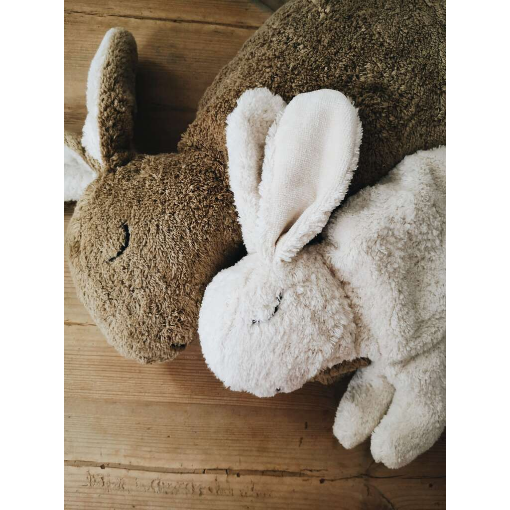 Großes Kuscheltier Hase weiss