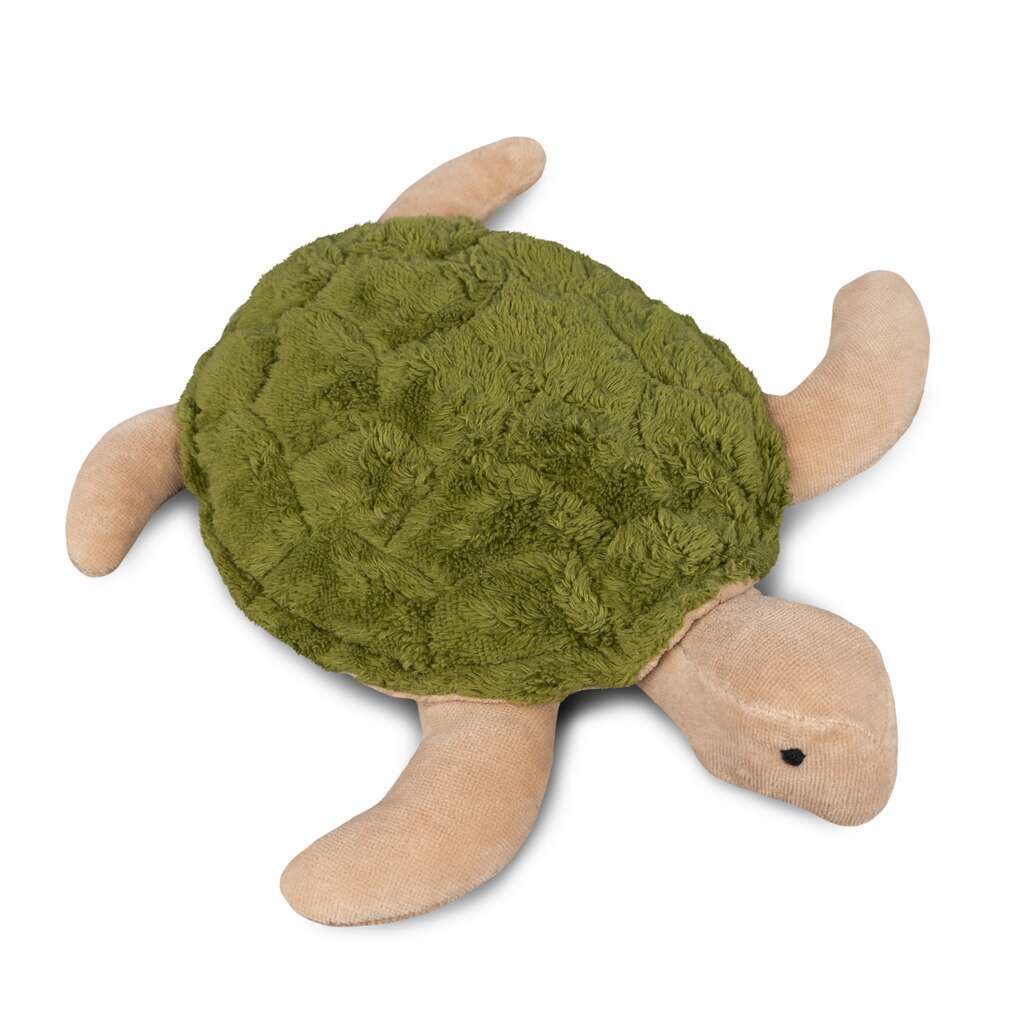 Großes Kuscheltier Schildkröte Tannengrün