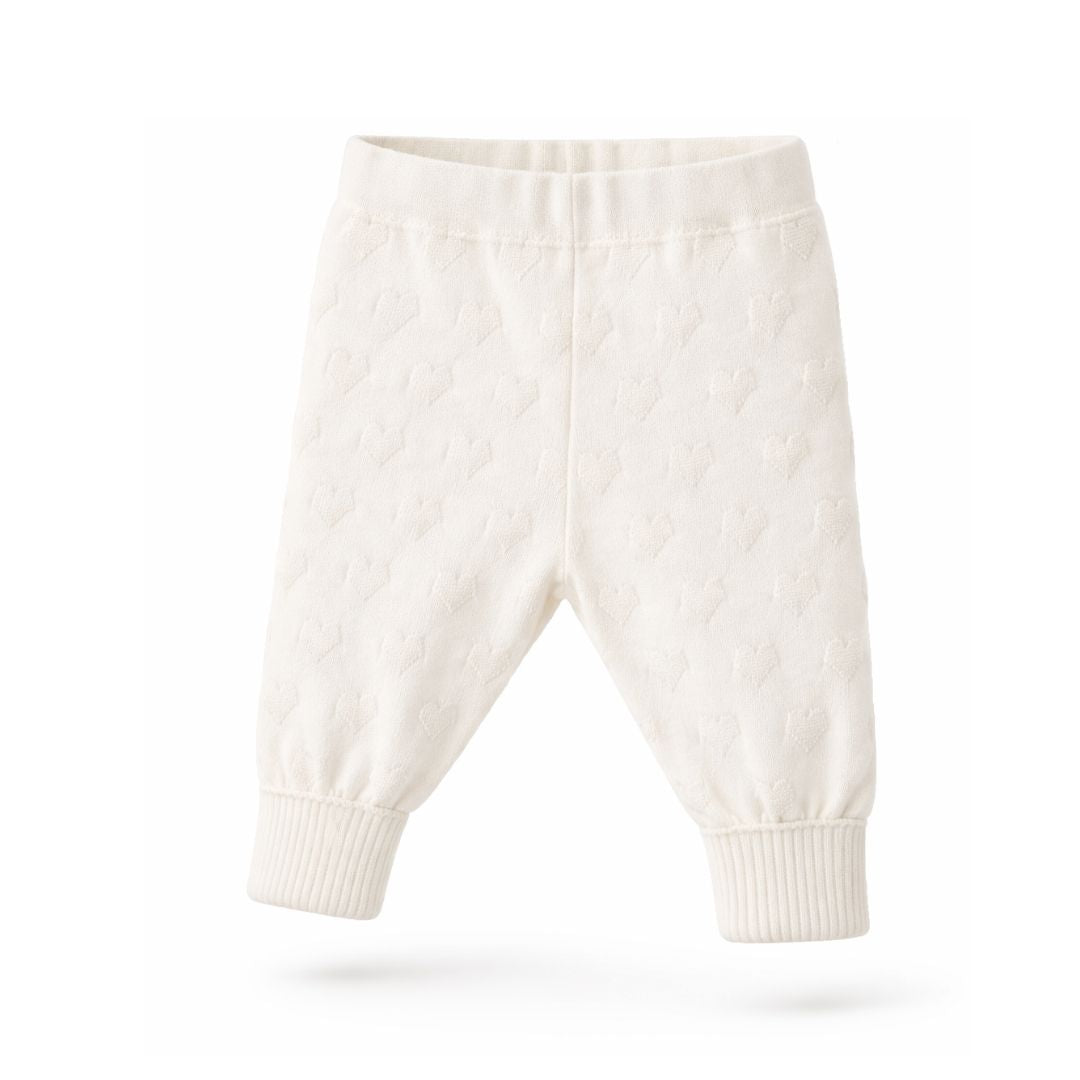 Baby Pumphose aus GOTS-zertifizierter Bio-Merinowolle – Luxury Strickserie