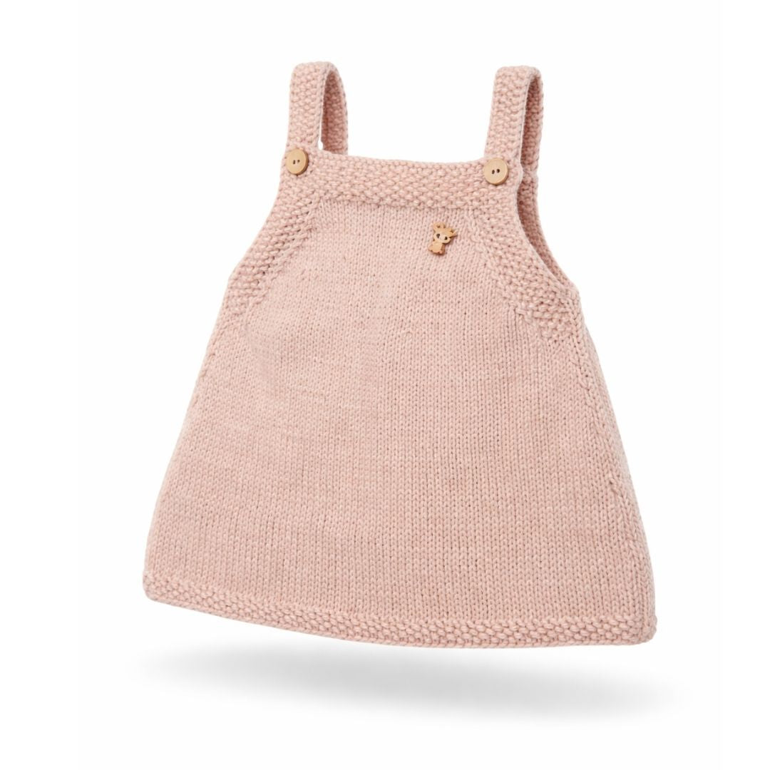Baby Strickkleid aus GOTS-zertifizierter Bio-Merinowolle