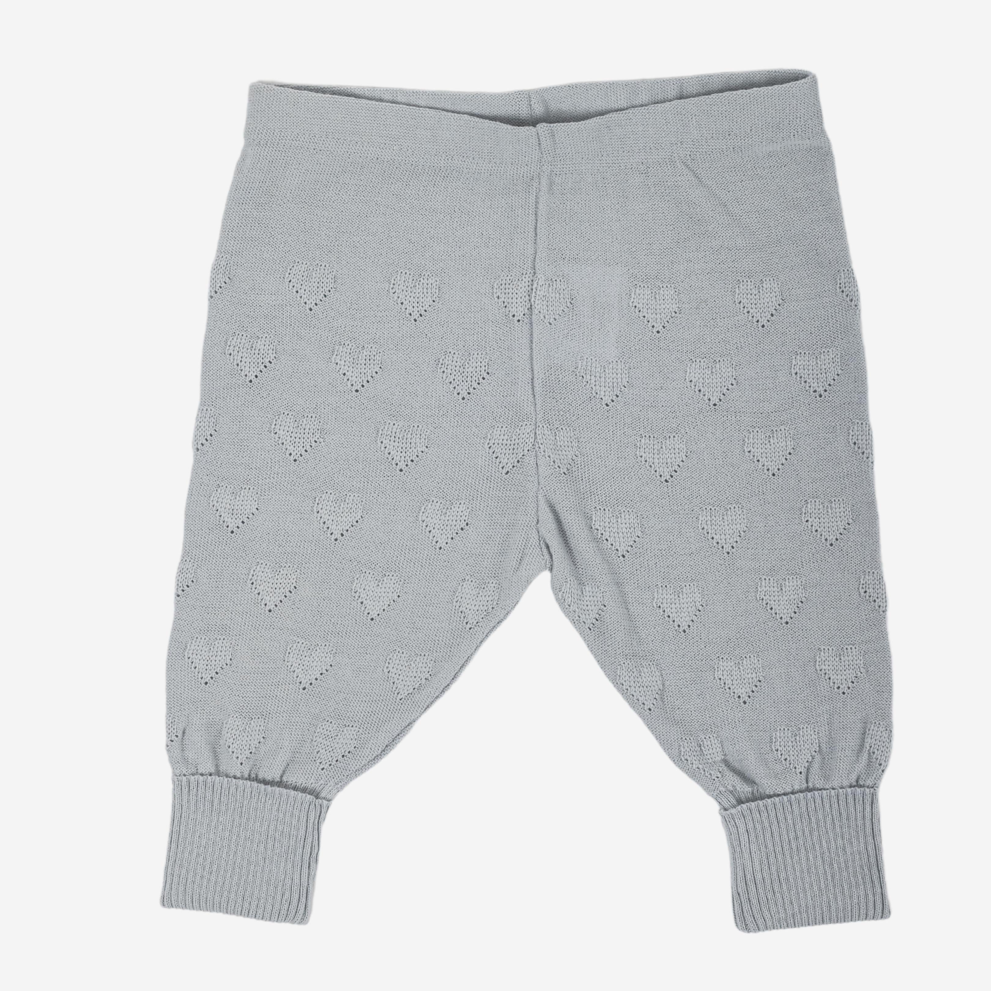 Baby Pumphose aus GOTS-zertifizierter Bio-Merinowolle – Luxury Strickserie