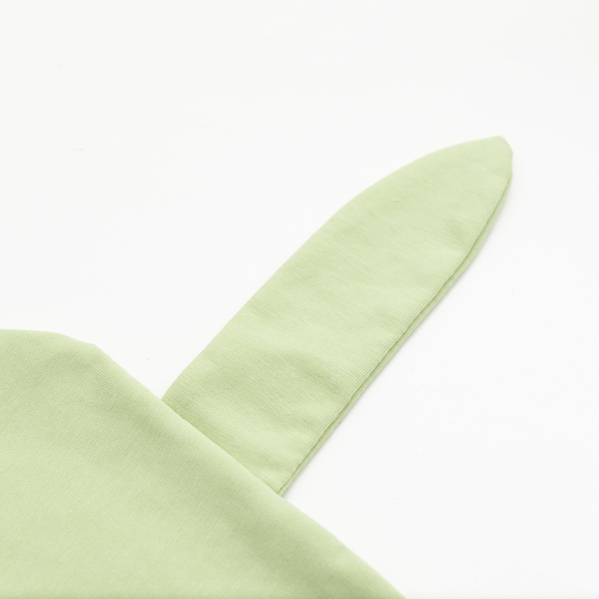 DE BAMBINI Schnuffeltuch mit Öhrchen Grün