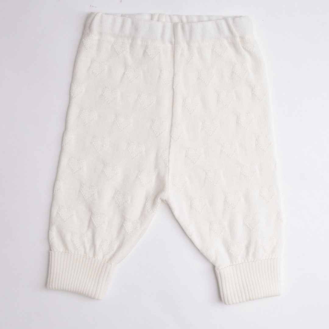 Baby Pumphose aus GOTS-zertifizierter Bio-Merinowolle – Luxury Strickserie