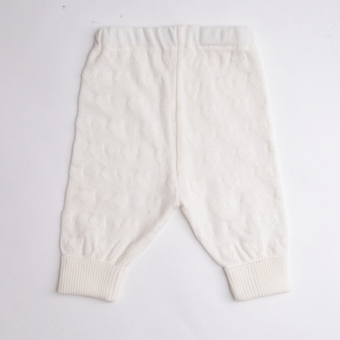Baby Pumphose aus GOTS-zertifizierter Bio-Merinowolle – Luxury Strickserie