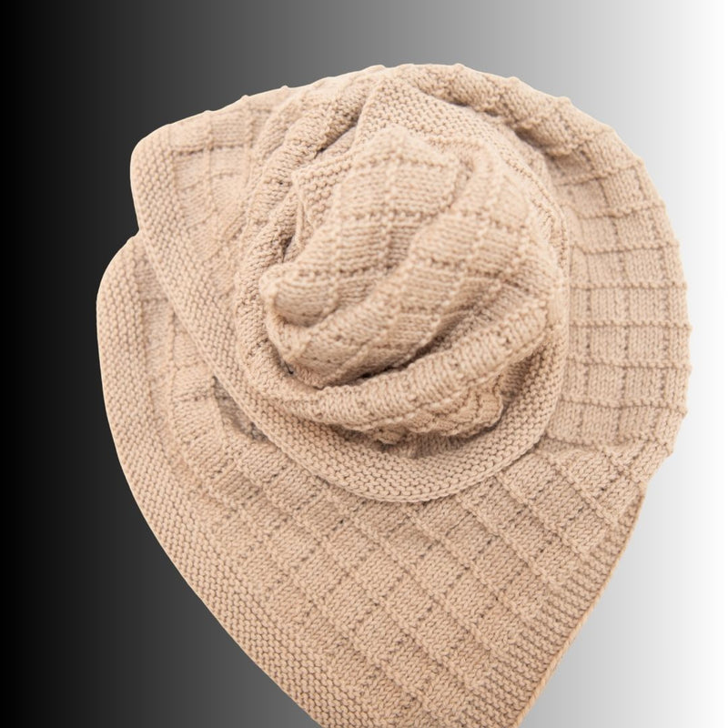 Baby Strickdecke - Handmade in Germany - Einzelanfertigung
