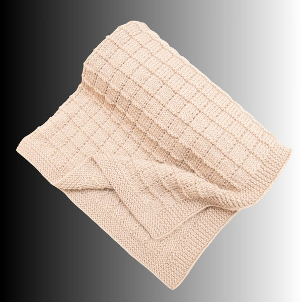 Baby Strickdecke - Handmade in Germany - Einzelanfertigung