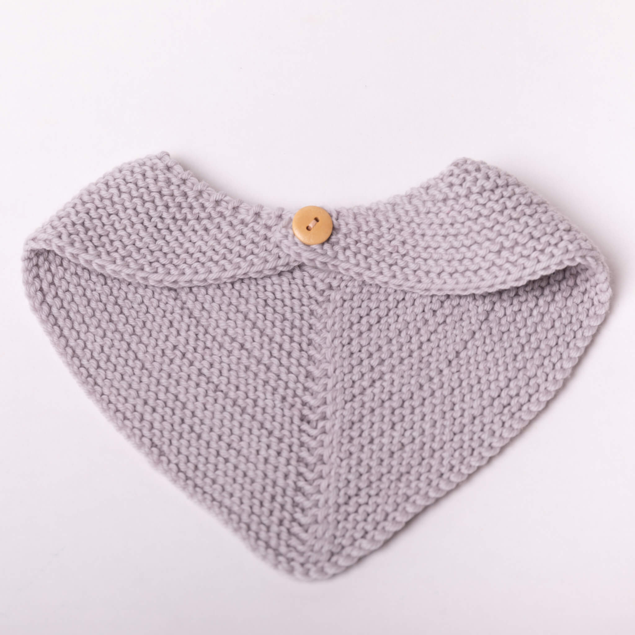 Baby Strickhalstuch aus GOTS-zertifizierter Bio-Merinowolle