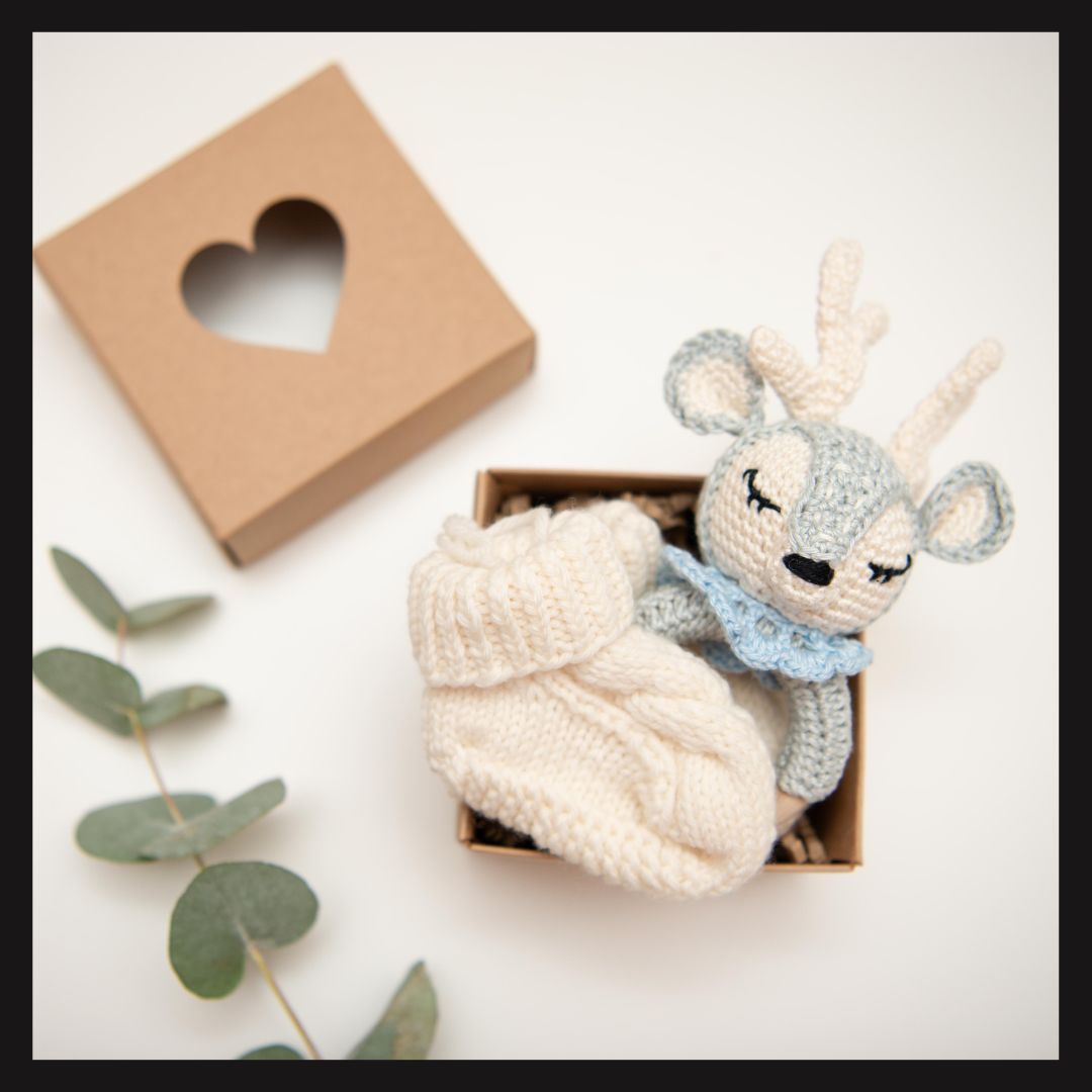 Geschenkbox "Lovely Duo" Blue - Einzelanfertigung