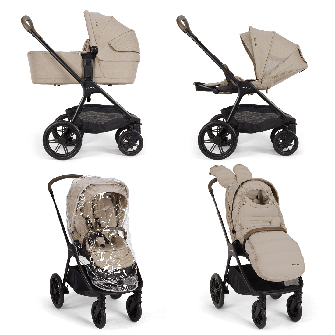 Nuna triv™ lx all-in-one set inkl. Geschenkbox "Little Sweetie"