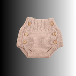 Kurze Baby Strickhose - Einzelanfertigung