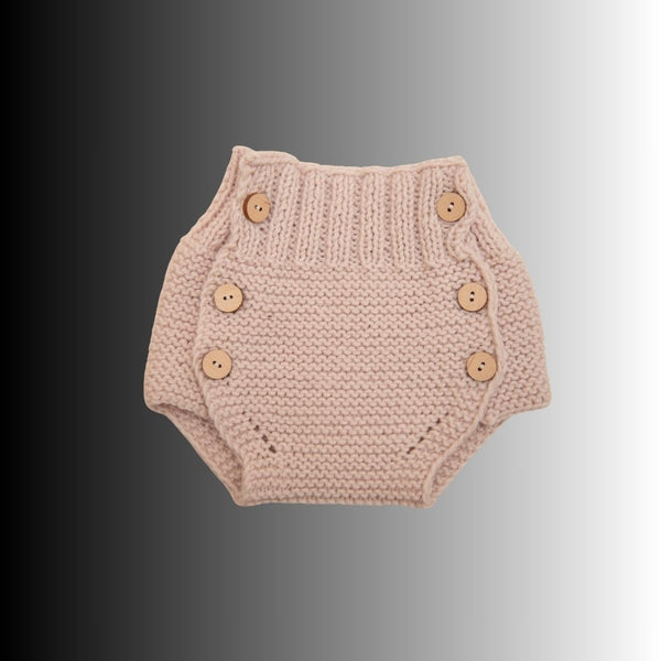 Kurze Baby Strickhose - Einzelanfertigung