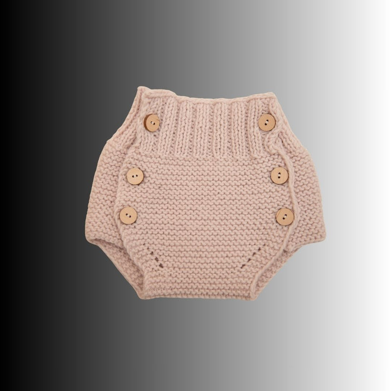 Kurze Baby Strickhose - Einzelanfertigung