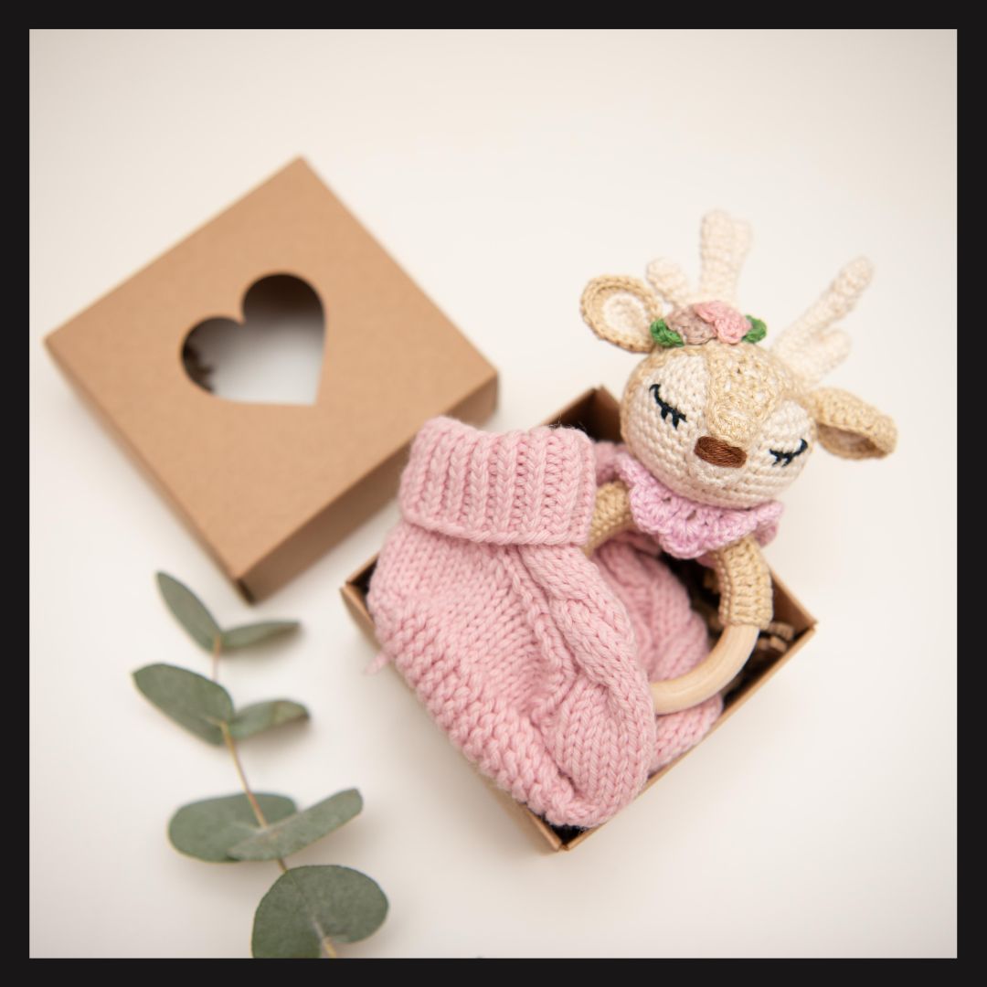 Geschenkbox"Lovely Duo" Beige - Einzelanfertigung