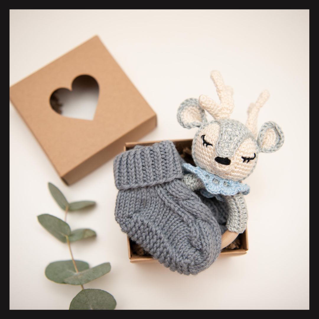 Geschenkbox "Lovely Duo" Blue - Einzelanfertigung