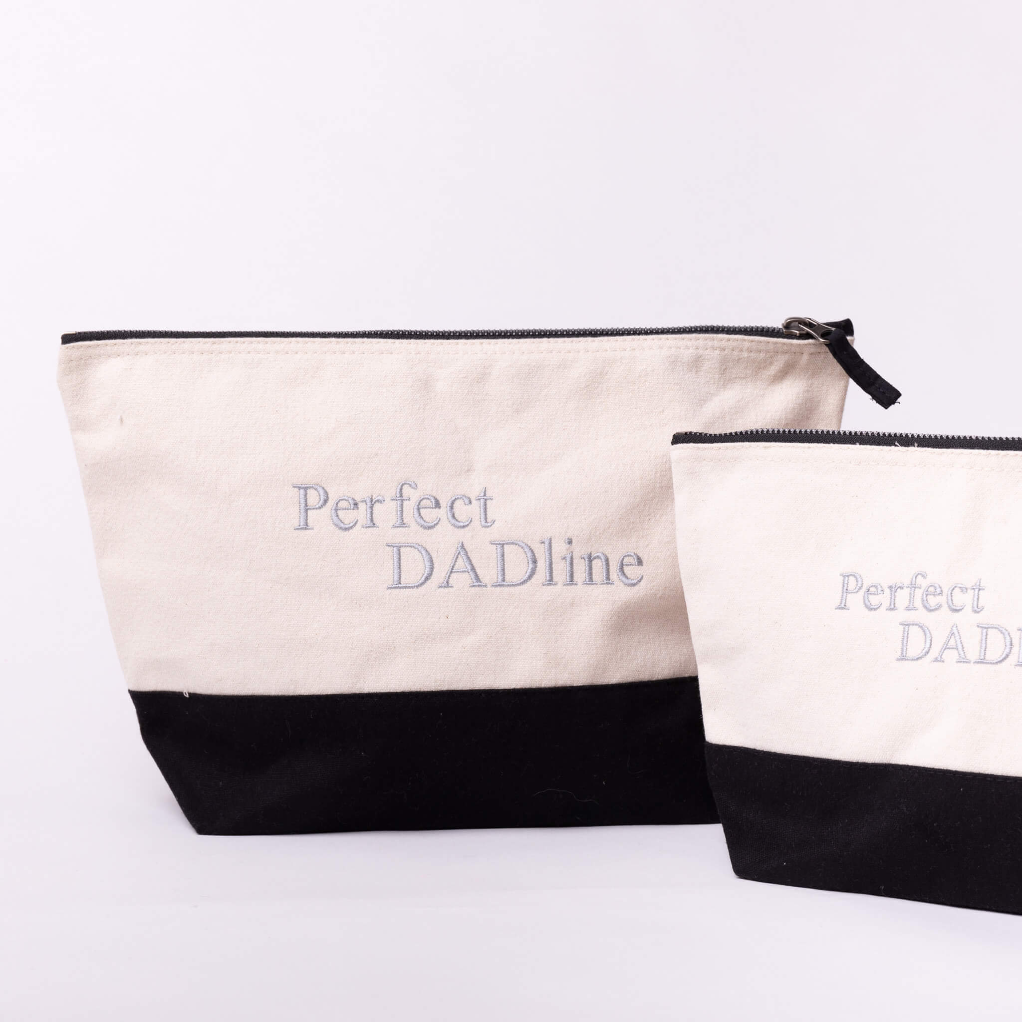 Kulturtasche "Perfekt DADline" schwarz