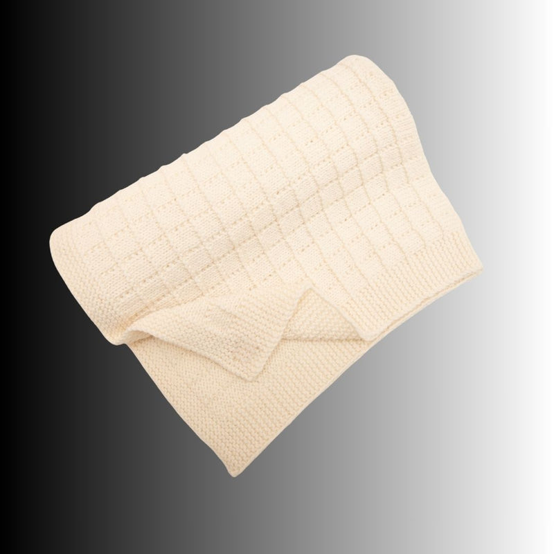 Baby Strickdecke - Handmade in Germany - Einzelanfertigung