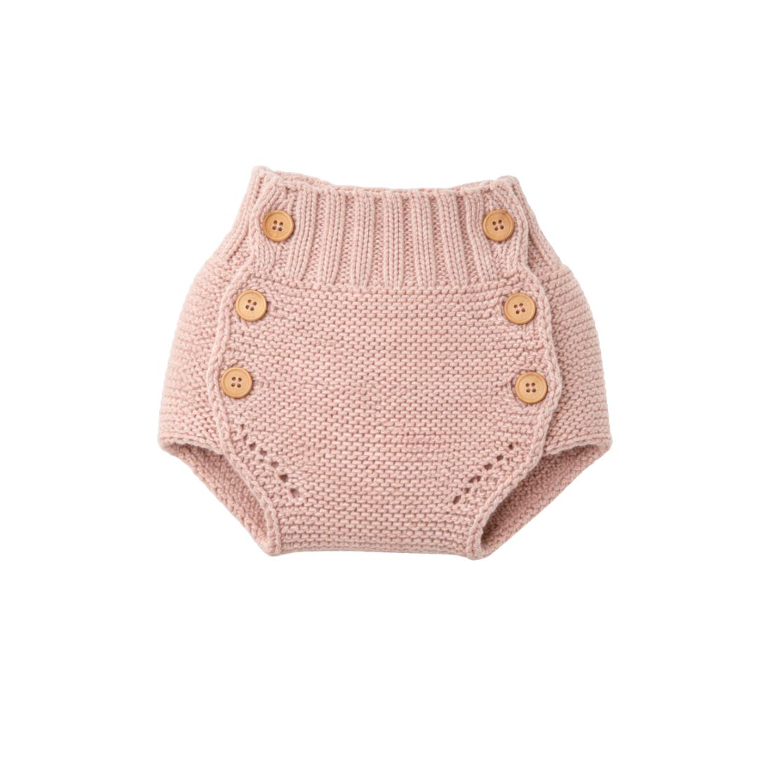 Kurze Baby Strickhose