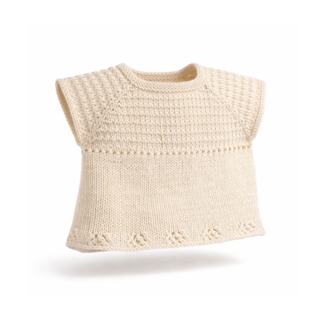 Kurzärmeliger Baby-Pullover
