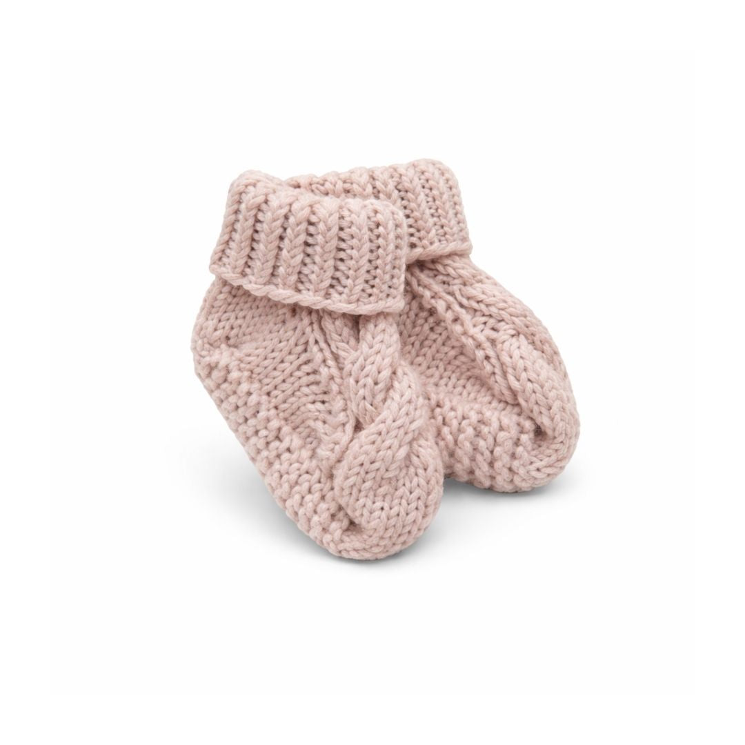 Handgestrickte Baby Söckchen aus GOTS-zertifizierter Bio-Merinowolle – unser Bestselle