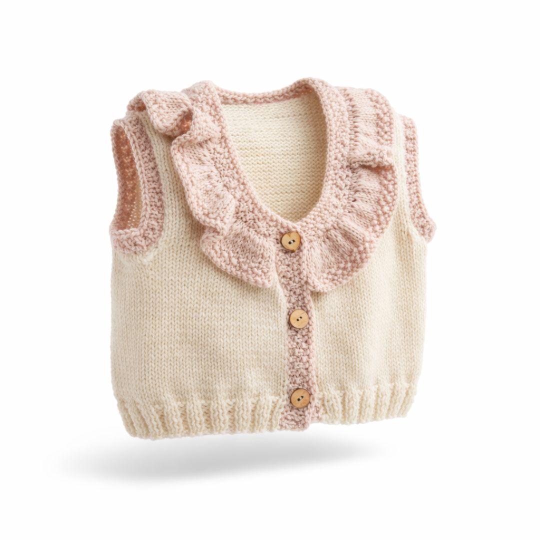 Baby-Weste aus GOTS Bio-Merinowolle