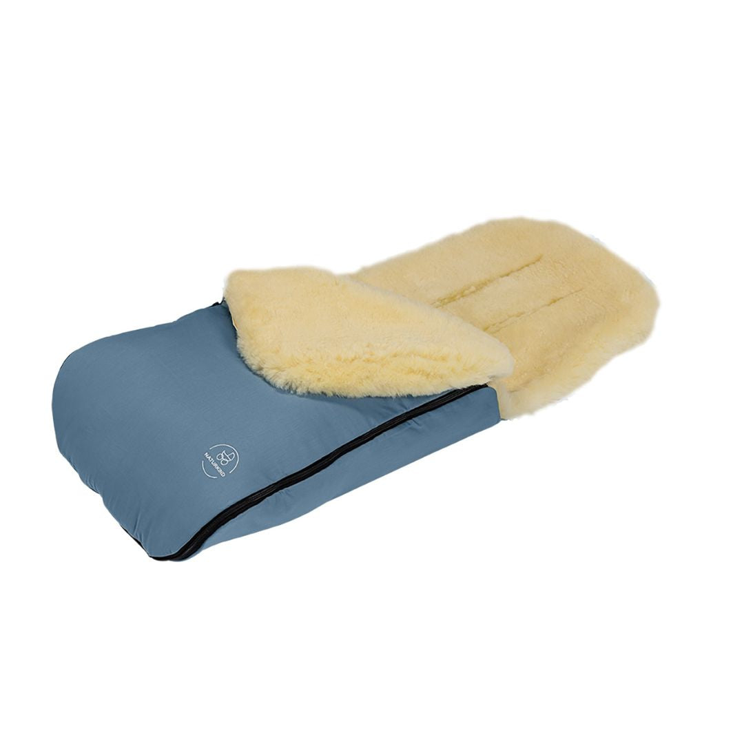 Lammfell Fußsack - Naturkind - Passend für alle Kinderwagen-Modelle