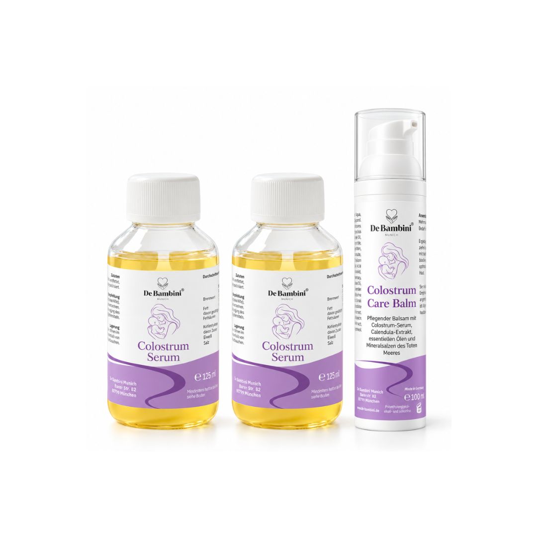 Colostrum Serum & Care Balm - Familien-Set