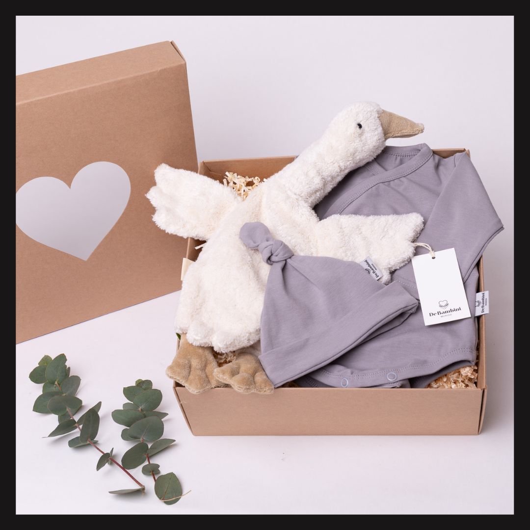 Geschenkbox "Gans verliebt"