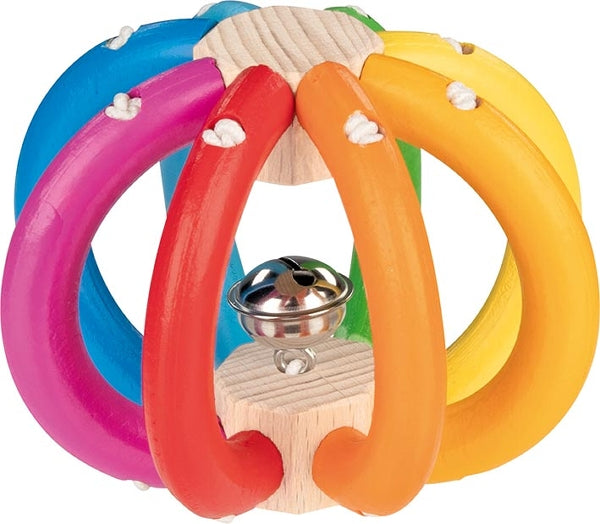Greifling Elastik Regenbogenball