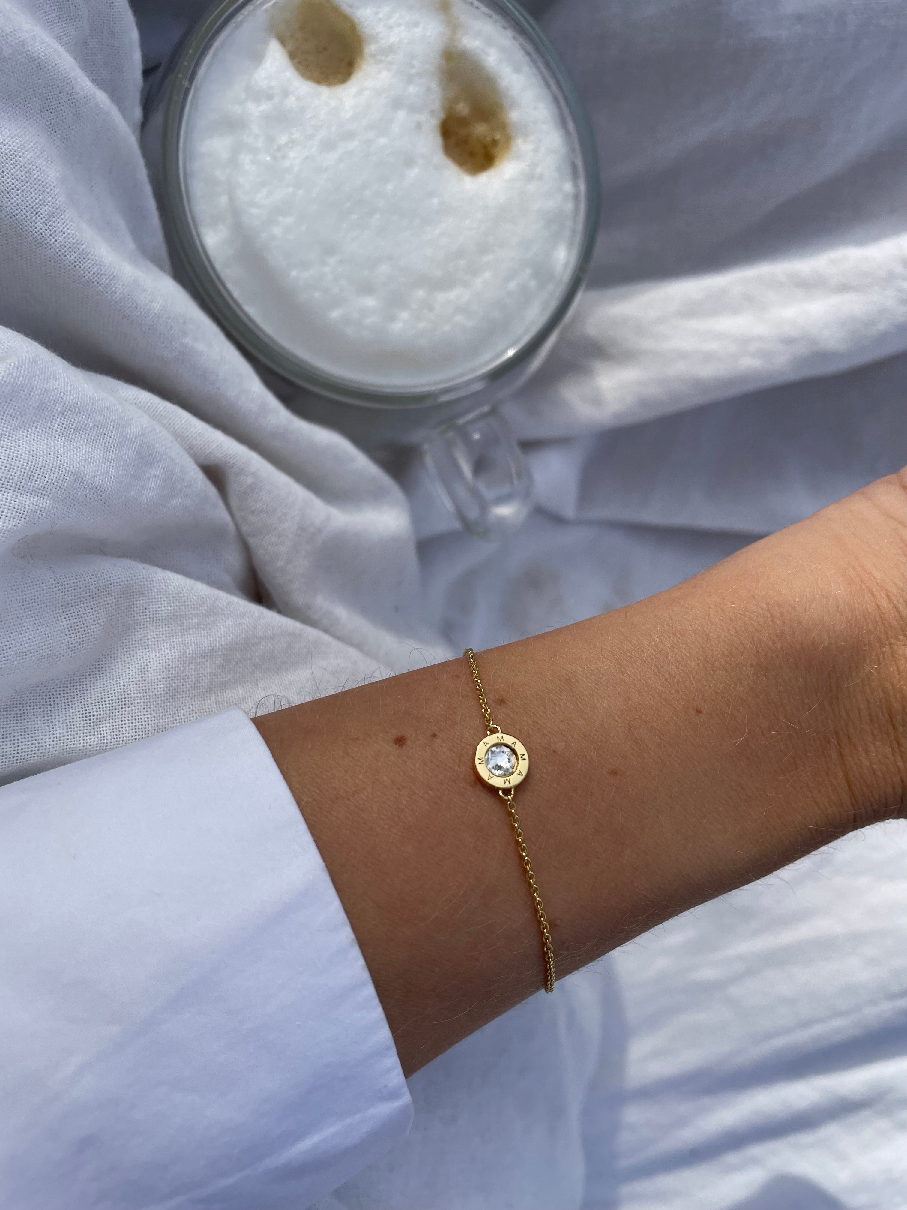 Engraved Elegance MAMA Armband x paulinakart - Limited Edition