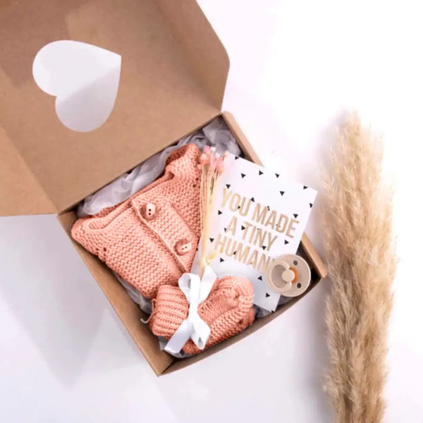 Kleine Prinzessin Willkommensbox - Geschenkbox zur Geburt für Mädchen