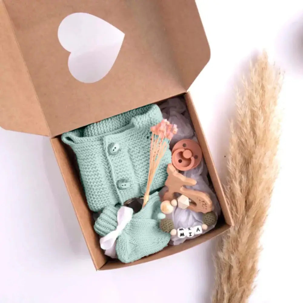 Kleiner Gentleman Entdeckerbox - Geschenkbox zur Geburt für Jungs