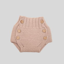 Kurze Baby Strickhose