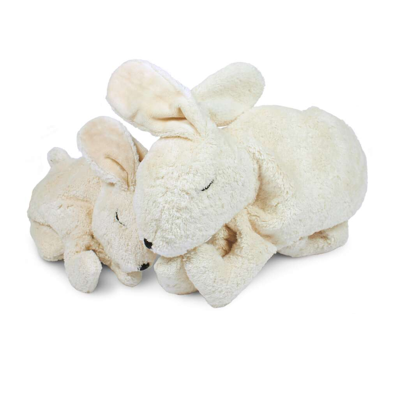 Kleines Kuscheltier Hase weiss