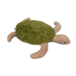 Großes Kuscheltier Schildkröte  Tannengrün