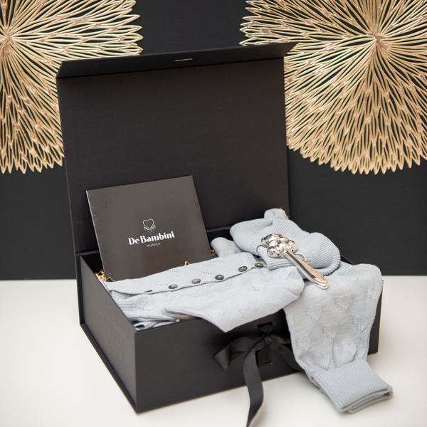 Premium Geschenkbox "Grey Elegance"