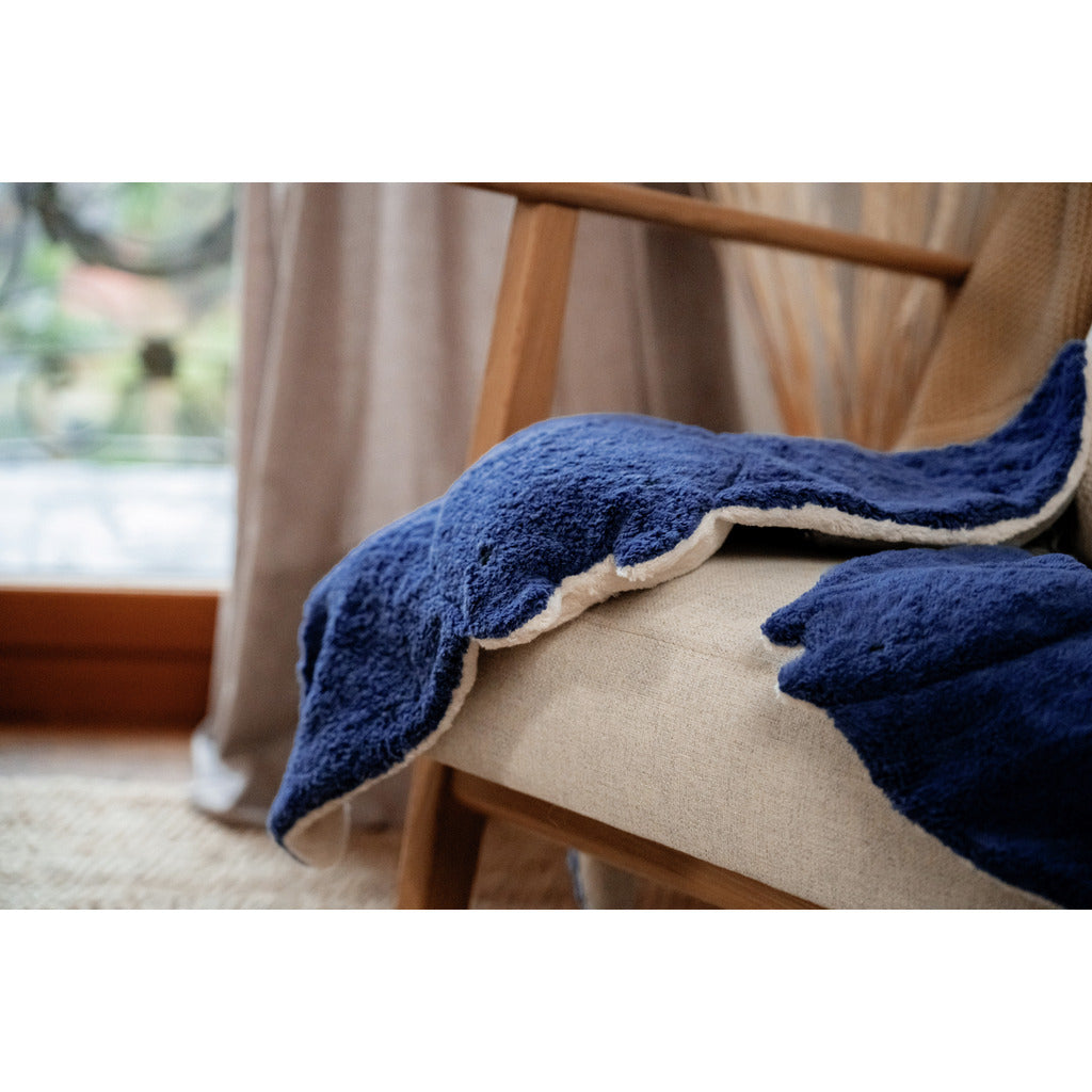 Kuscheltier Manta groß | blau