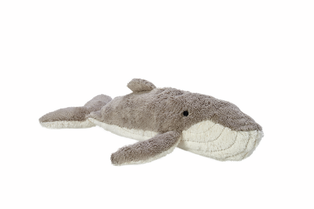 Kleines Kuscheltier Wal