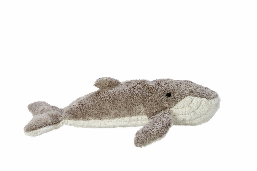 Kleines Kuscheltier Wal