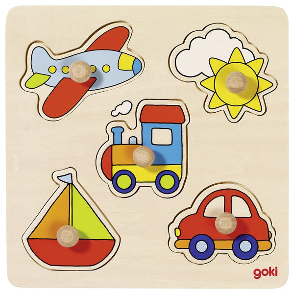 Steckpuzzle Meine Reise, goki basic