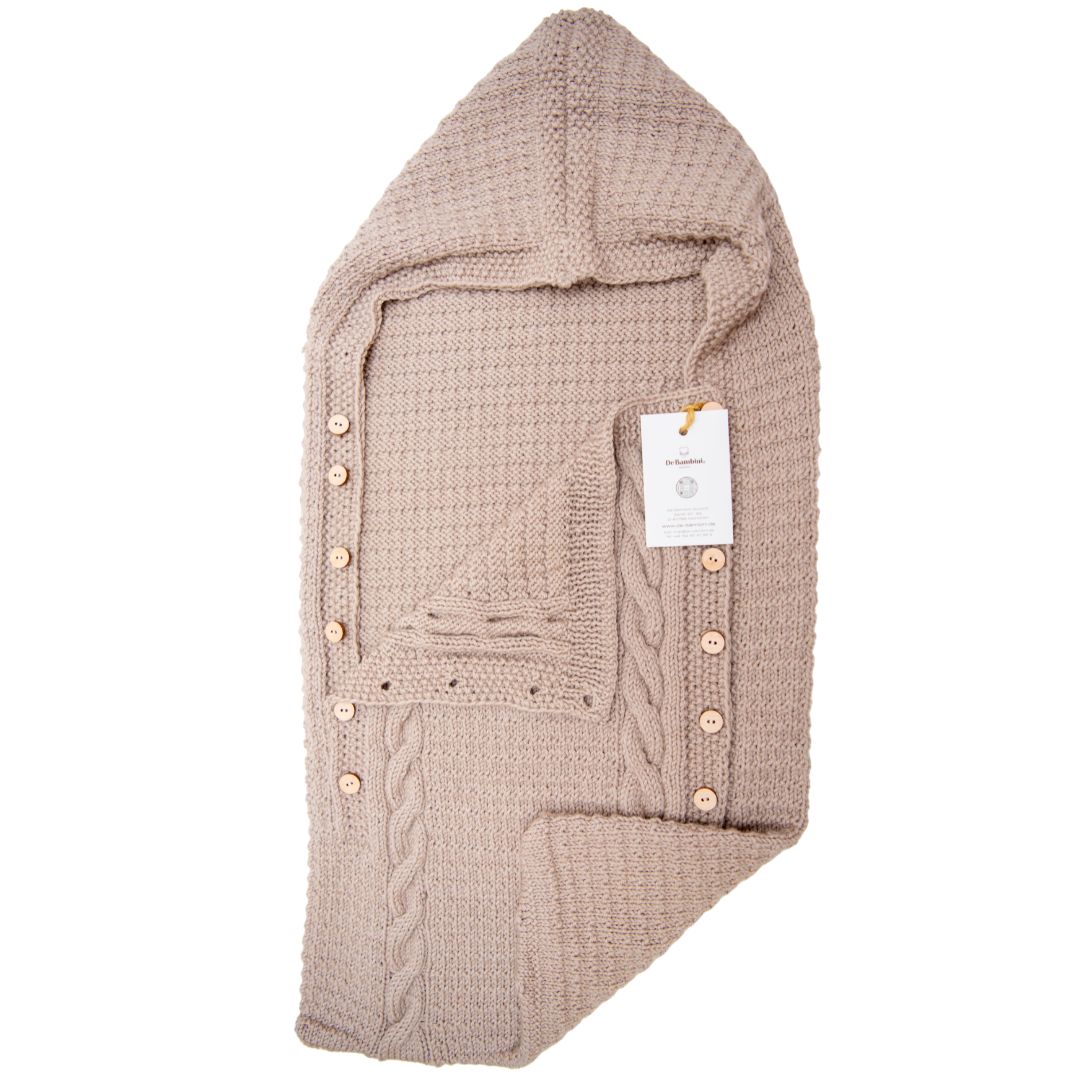 Babyschlafsack - Handstrick made in Germany