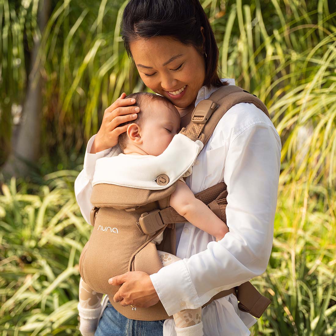 cudl™ luxe - 4 in 1 Babytrage aus Kaschmir ab Geburt bis 3 Jahre