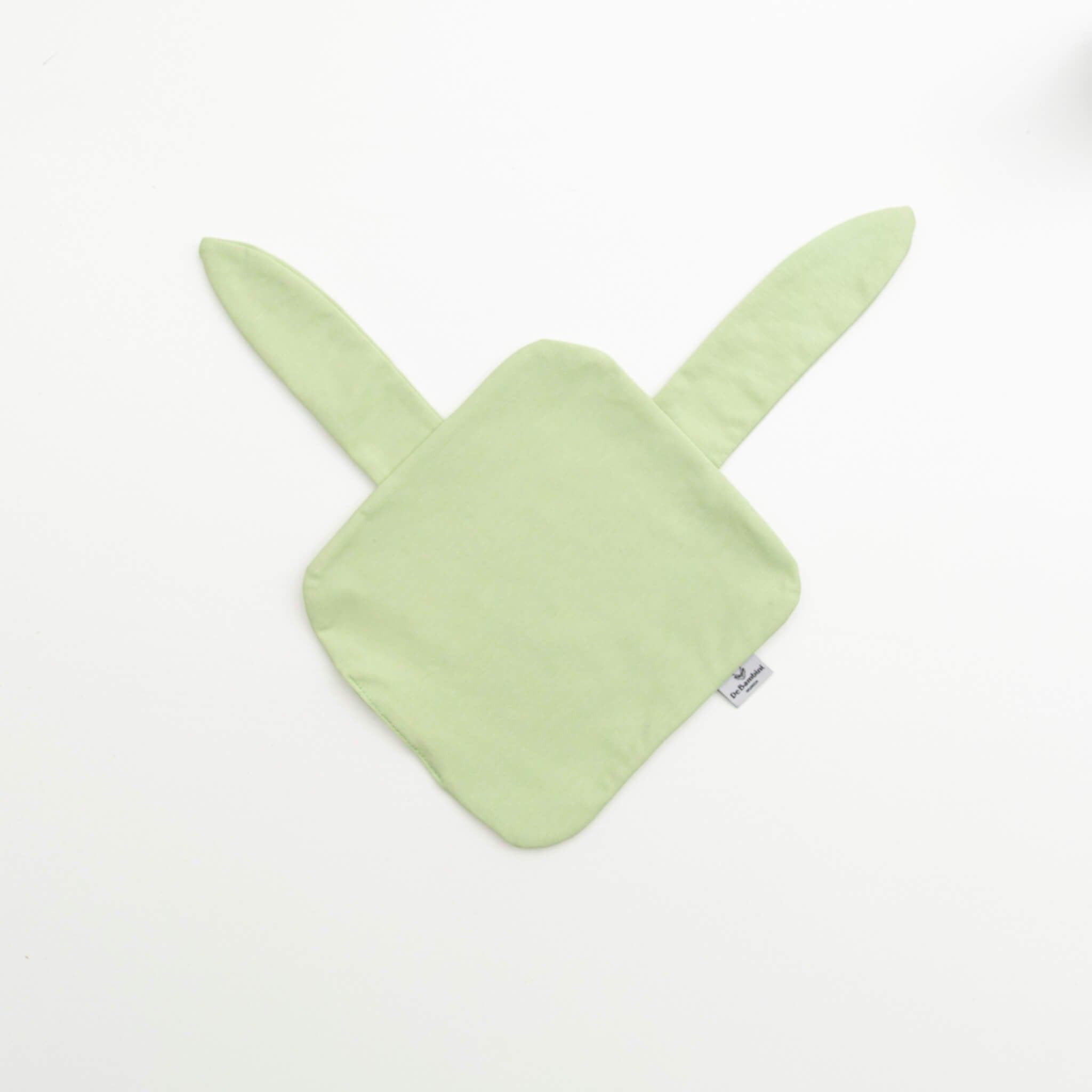 DE BAMBINI Schnuffeltuch mit Öhrchen Grün