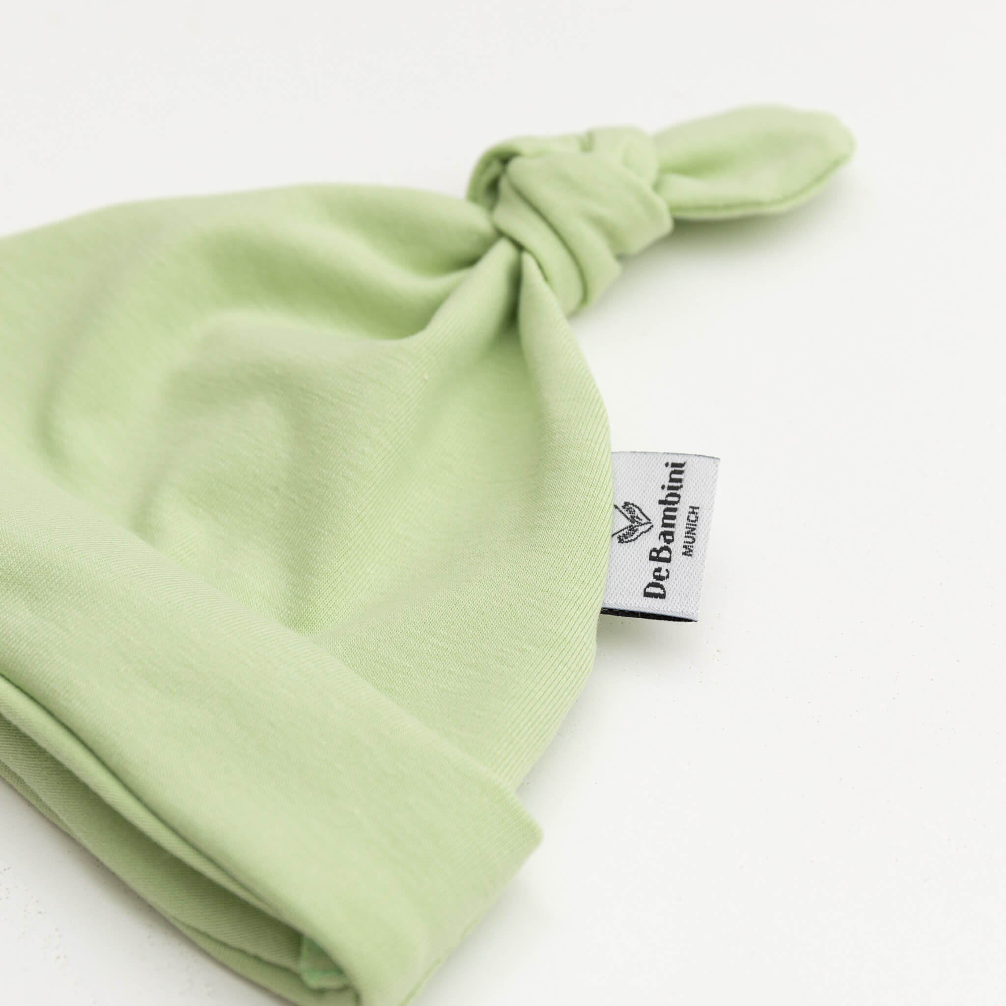 DE BAMBINI Bio Beanie-Mütze Grün