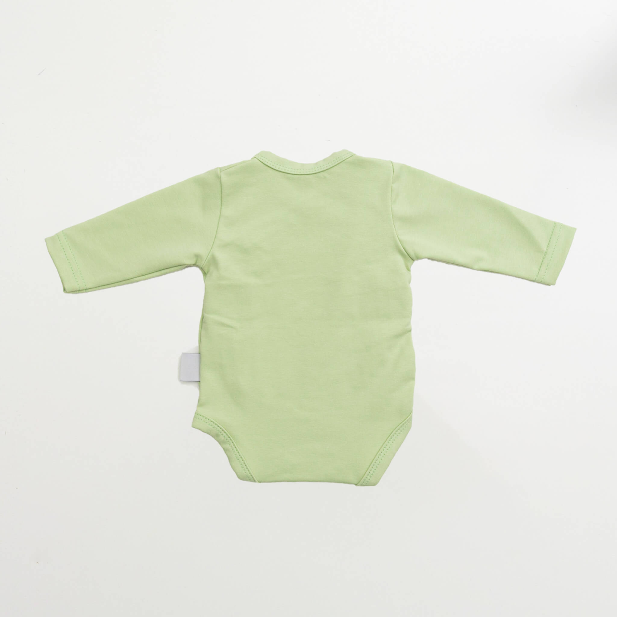 DE BAMBINI Baby-Body Langarm Grün